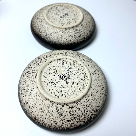 Kilin Ice Cracked Glazed Stoneware (Set-of-2) 6” Appetizer Dish - Picture 12 of 14